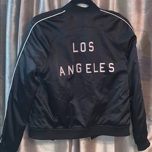 Black Bomber Jacket